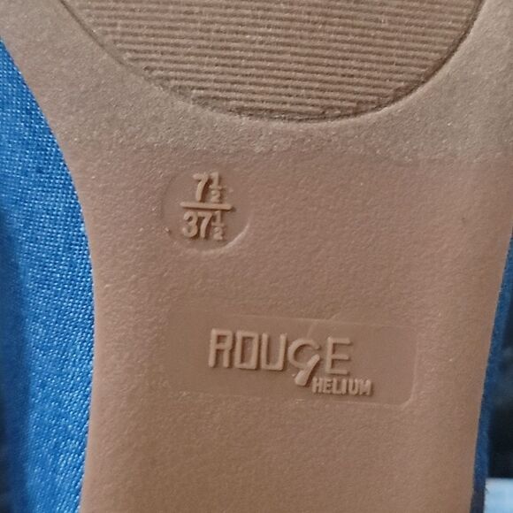 BRAND NEW ROUGE HELUIM DENIM BALLET BOWNOT FLAT SHOE G1 - Picture 9 of 13
